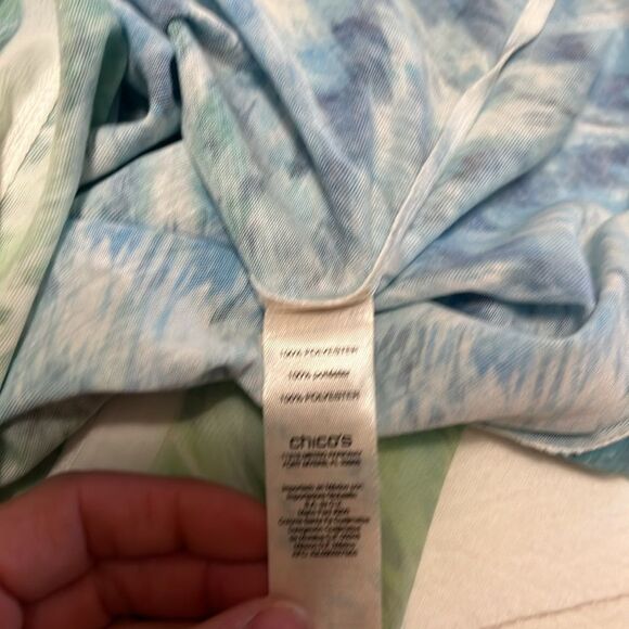 NWT Diagonal Batik Tee Chicos 00 - Picture 5 of 5